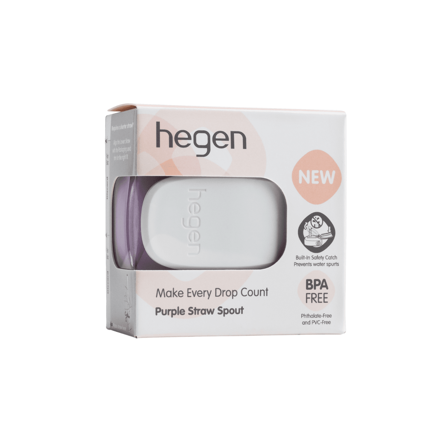 Hegen PCTO™ Straw Spout Purple - Hegen