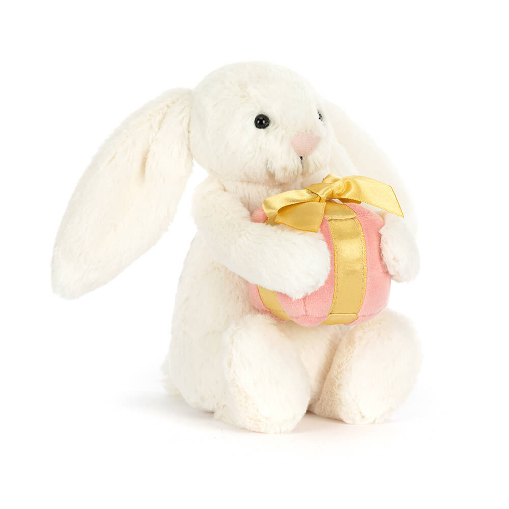 Jellycat Bashful Bunny with Present (Little)