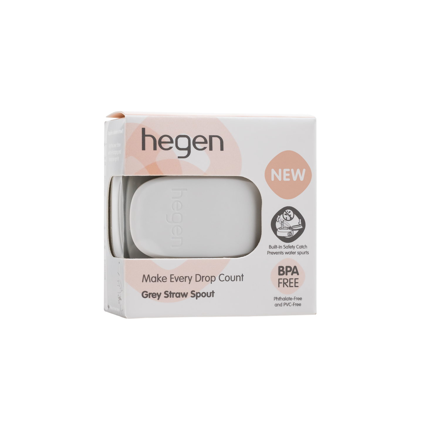 Hegen PCTO™ Straw Spout Grey V3