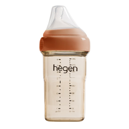 Hegen PCTO™ 240ml/8oz Feeding Bottle PPSU Auburn