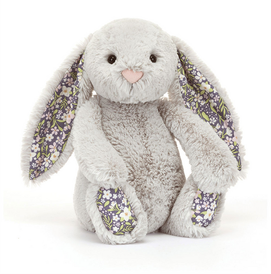Jellycat Blossom Silver Bunny 'Bloom' (Little)