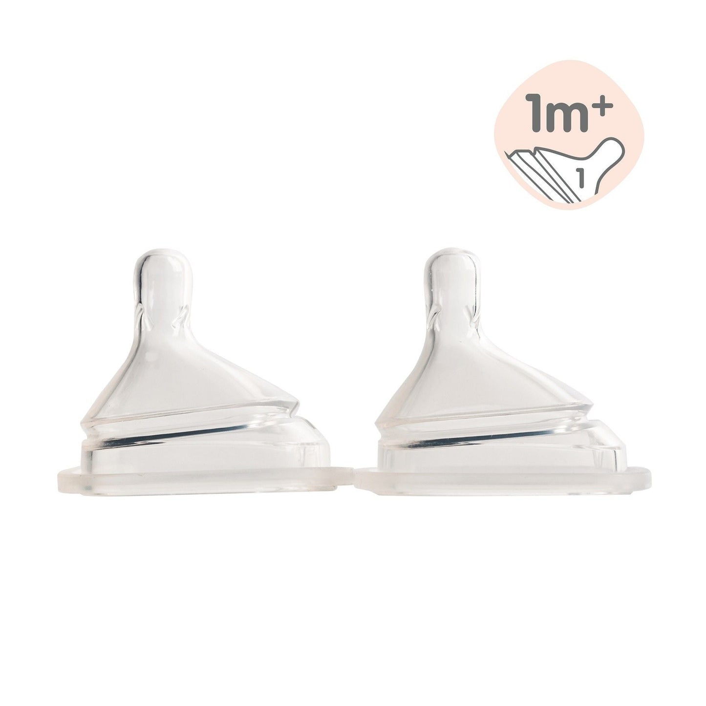 Hegen PCTO™ 150ml/5oz Feeding Bottle PPSU 2-Pack with 2 x Slow Flow Teat (1 to 3 months)