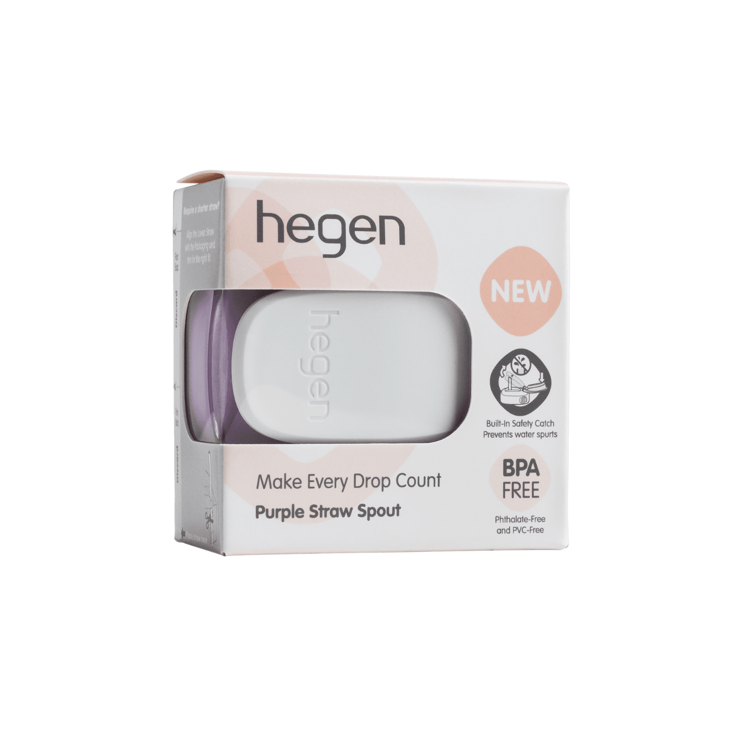 Hegen PCTO™ Straw Spout Purple - Hegen
