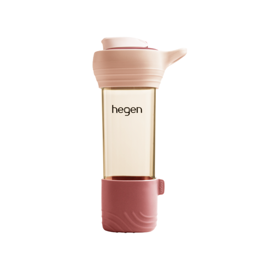 Hegen 450ml Lifestyle Bottle Pink Rosette
